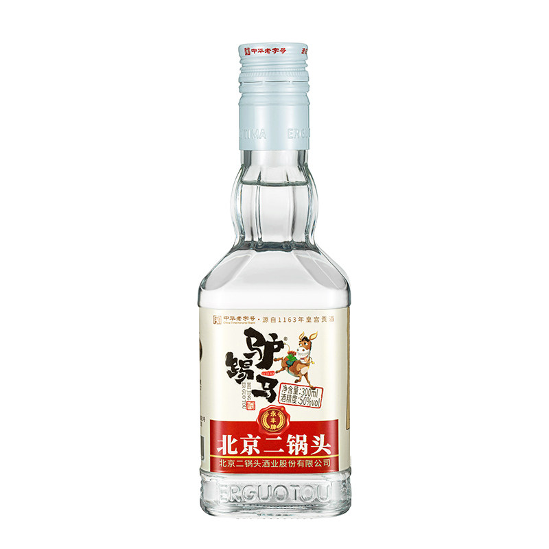 驴踢马纯粮白酒整箱北京二锅头