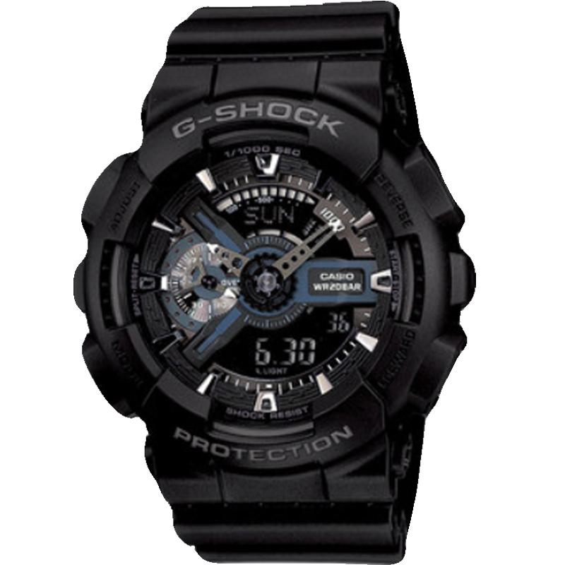 【直营】卡西欧 G-Shock黑武士防水运动男士手表GA-110情侣礼物