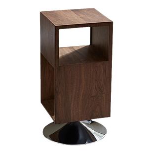 芬纳维亚ART 意式轻奢设计师储物柜 Neri 现代极简艺术旋转边几