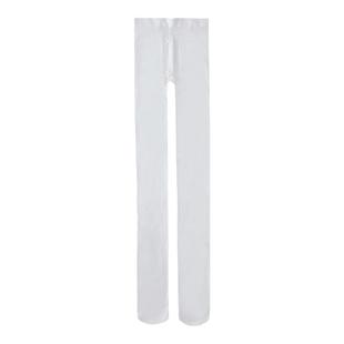 甜美蝴蝶结白丝袜JK洛丽塔lolita袜子女打底裤交叉绑带白色连裤袜