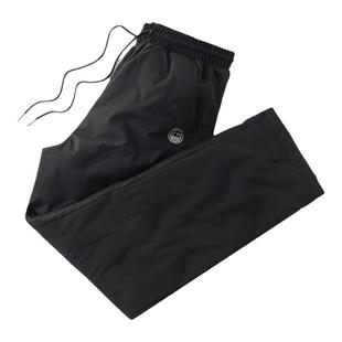 鸭鸭羽绒裤男款外穿2025冬季新品中老年防寒保暖休闲裤子加厚棉裤