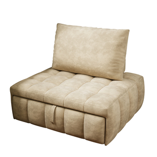 简易可折叠坐卧两用泡芙沙发床多功能单双人小户型客厅书房留宿床