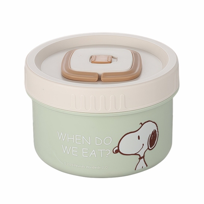 史努比保温饭盒陶瓷饭碗上班族带饭神器便当盒可微波炉加热小餐盒