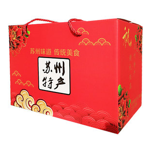 苏州特产中式礼盒装糕点桂花糕千层酥粽子糖伴手礼糕点礼包食品