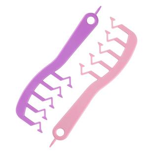 分发缝神器无发缝消失神器女士专用z字梳子发根蓬松分发缝造型梳