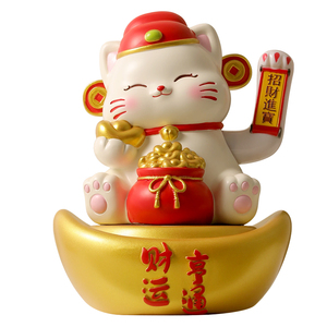 招财猫摆件自动招手摇手2025新款