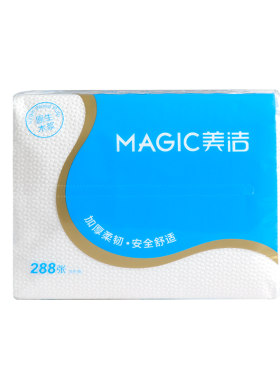 美洁卫生纸压花厕纸3包厕所纸