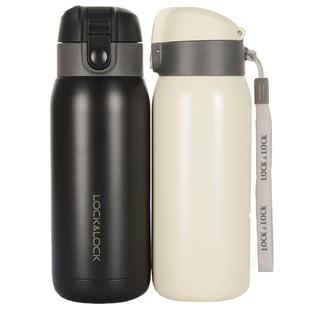 乐扣乐扣巧贝保温杯超轻内盖男女便携学生磨砂简约带茶隔儿童水杯