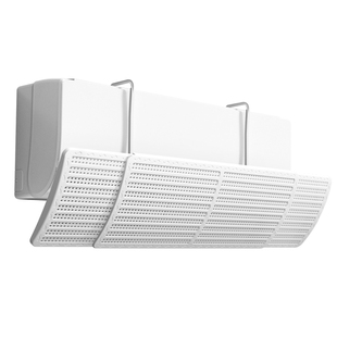 空调挡风板防直吹出风口帘挡板壁挂式遮导风罩通用挂机风向加宽