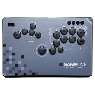 HITBOX赛博驿站CS06定制PS5格斗键盘分散布局XBOX格斗游戏控制器