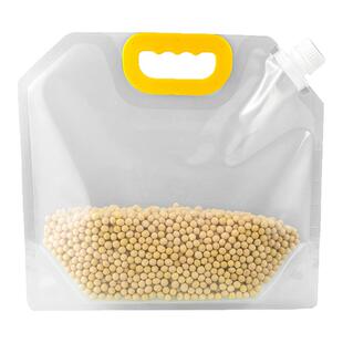 五谷杂粮收纳密封袋杂粮收纳袋子食品级手提吸嘴袋家用大米分装袋