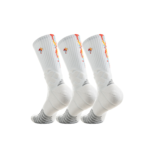 HideFxxx高帮限定系列篮球运动袜职业实战加厚防滑AC纱狼蛛球员版