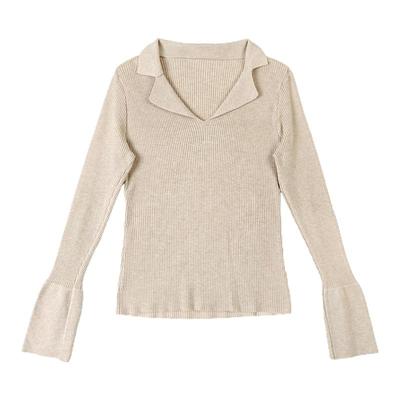 长袖针织衫女秋冬内搭打底衫上衣