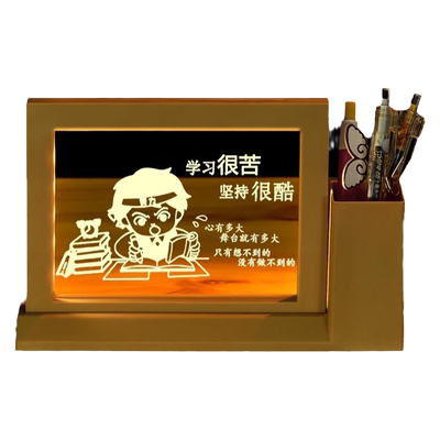 高中生励志摆件三考加油未来可期