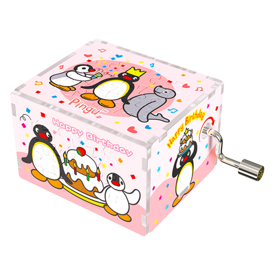 3djp迷你音乐盒拼图Pingu摆件