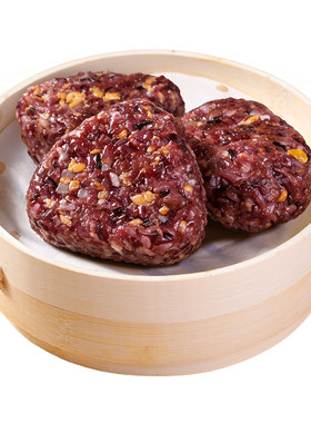 魔芋鹰嘴豆低脂烤肉饭团