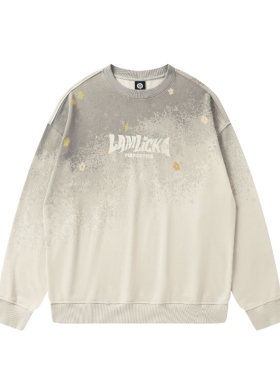 【冬季新品】LAM加绒扎染卫衣