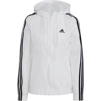 Adidas/阿迪达斯正品女子连帽宽松运动休闲透气外套 H10243