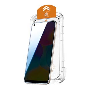 佳堂适用荣耀play3钢化膜新款无尘仓贴膜神器全屏honorplay3手机膜防尘防爆防摔高清玻璃保护ASK-AL00x除尘盒