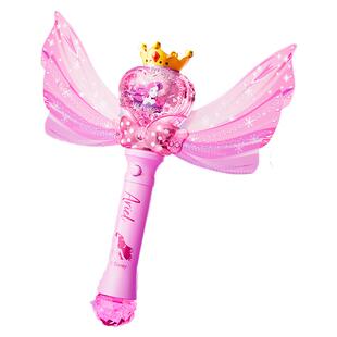 迪士尼泡泡机儿童手持2026新款吹泡泡玩具仙女棒全自动女孩子积虎