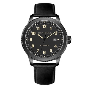 正品海鸥手表男士时尚休闲防水全自动机械表男表夜光指挥官6081H