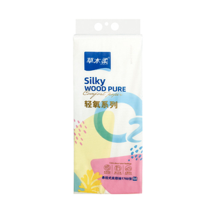 草木柔1760张M码悬挂式5层加厚大容量抽纸卫生厨房擦手面巾纸厕纸