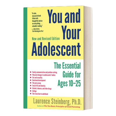 英文原版 You And Your Adolescent  New And Revised Edition 你和你的青少年修订版 英文版 进口英语原版书籍
