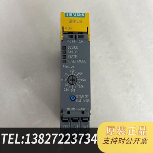 原装正品电机启动器3RM11013AA04原装现货议价