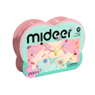mideer弥鹿儿童米珠手工diy首饰手项链戒指串珠装扮女孩新年礼物