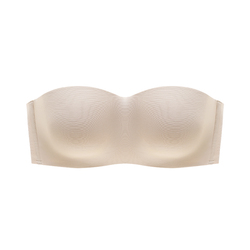 怡倩无肩带聚拢大胸防滑内衣女