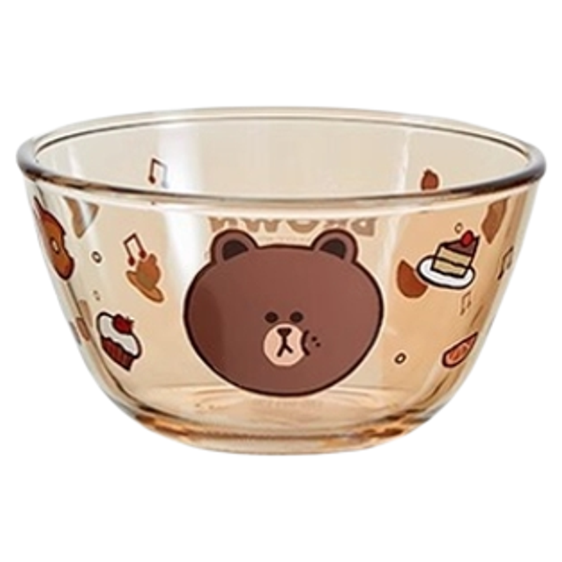 LINE和面盆家用高温玻璃大碗厨房加深打蛋烘焙耐带盖发酵揉发面盆