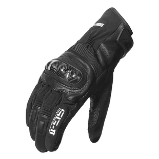 SBK摩托车骑行手套机车秋冬防寒加绒保暖防风可触屏套纤维壳手套