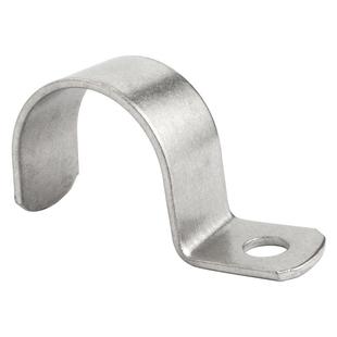 加厚304不锈钢单边管卡 水管夹单孔骑马卡固定卡P型喉箍卡扣卡式