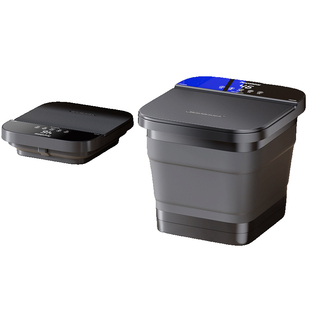 荣事达泡脚桶可折叠支撑家用加热恒温全自动电动按摩杀菌桶足浴器