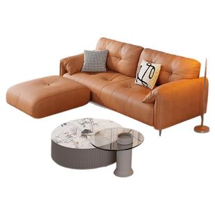 小户型沙发床客厅猫爪皮2026新款双人三人简约出租屋公寓【品质】