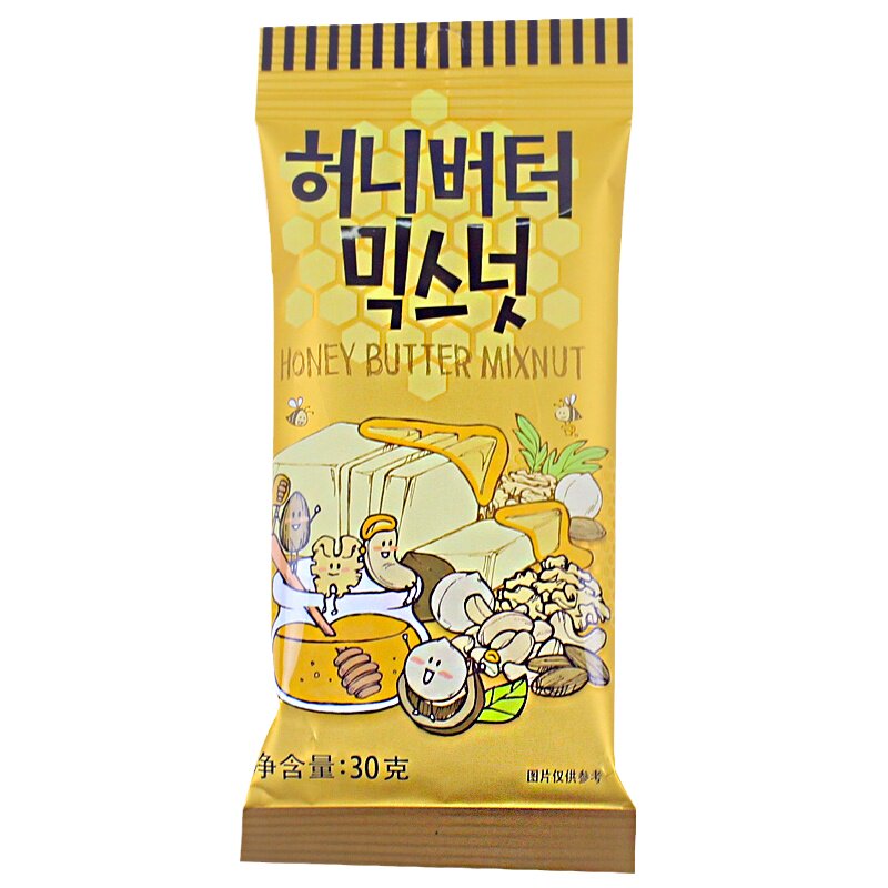 扁桃仁韩国进口零食混合坚果仁