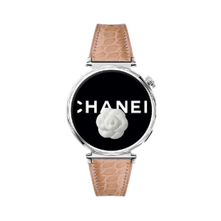 MAPXWS新款适配华为gt6/5/4 41mm表带女小蛮腰鳄鱼皮真皮gt3/2 42mm蝴蝶扣表带fit3/4pro真皮表带