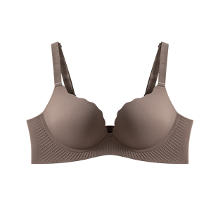 红色结婚新娘a杯本命年红内衣女小胸聚拢加厚超厚8CM文胸胸罩套装