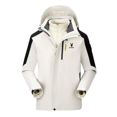 花花公子三合一冲锋衣外套团购