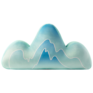 国家宝藏x你好历史 有靠山青山入怀毛绒抱枕办公室腰枕长辈礼物