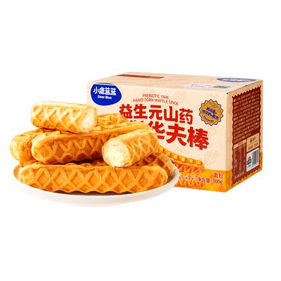 小鹿蓝蓝益生元山药手撕华夫棒