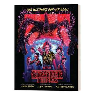 华研原版 怪奇物语3D立体书 精装 网飞奇幻美剧 英文原版 Stranger Things The Ultimate Pop-Up Book  进口书籍 搭怪奇物语设定集