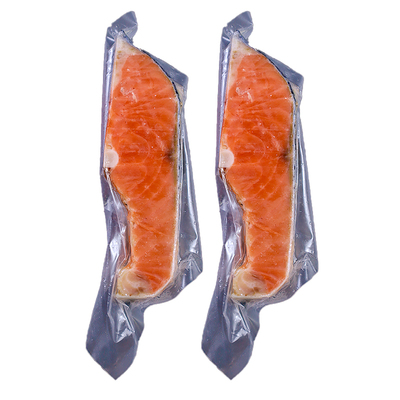 冰鲜冷冻三文鱼扒中段鱼腩小块定食整条切片三文鱼排宝宝辅食烹饪