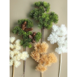 彷松枝、假松针、榕树、土贾、罗汉美人松、中式迎宾松、黑松叶