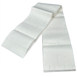 长纤维毛边纸四尺六尺三开条屏半生熟宣楹联对联书法作品练习专用