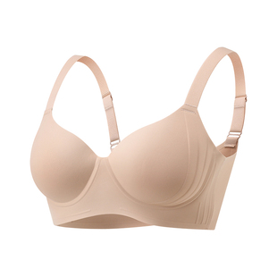 Sensory life内衣女大胸显小文胸侧收副乳聚拢防下垂调整型文胸女