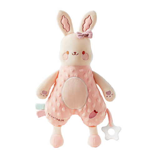 科巢安抚玩偶娃娃婴儿安抚巾阿贝贝安抚宝宝玩具毛绒陪伴哄睡神器