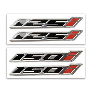 适用于本田踏板车CLICK125i 150i可丽克改装贴纸3D立体软胶字母贴