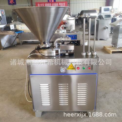 实体厂家 自动香肠灌肠机 大型商用灌肠机 液压灌肠机不锈钢材质