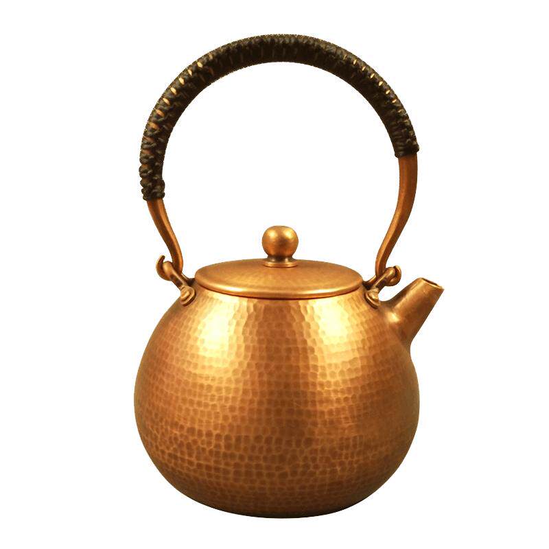 居家小号手工红铜沏茶烧水壶